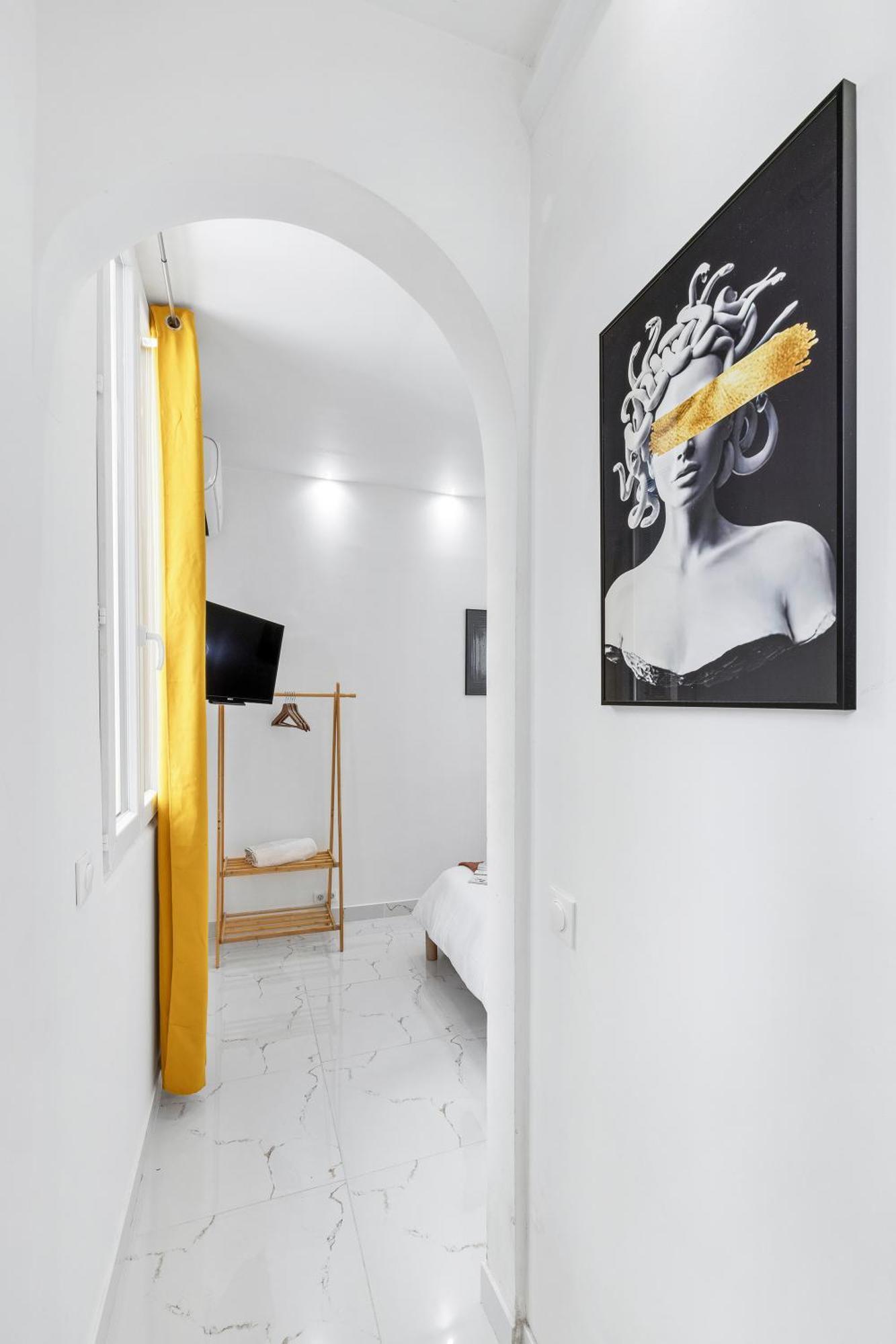 2 Rooms - Hyper Centre - Air-Conditioned - Terrace - Quiet - Tramway - Equipped Kitchen - Wifi 尼斯 外观 照片