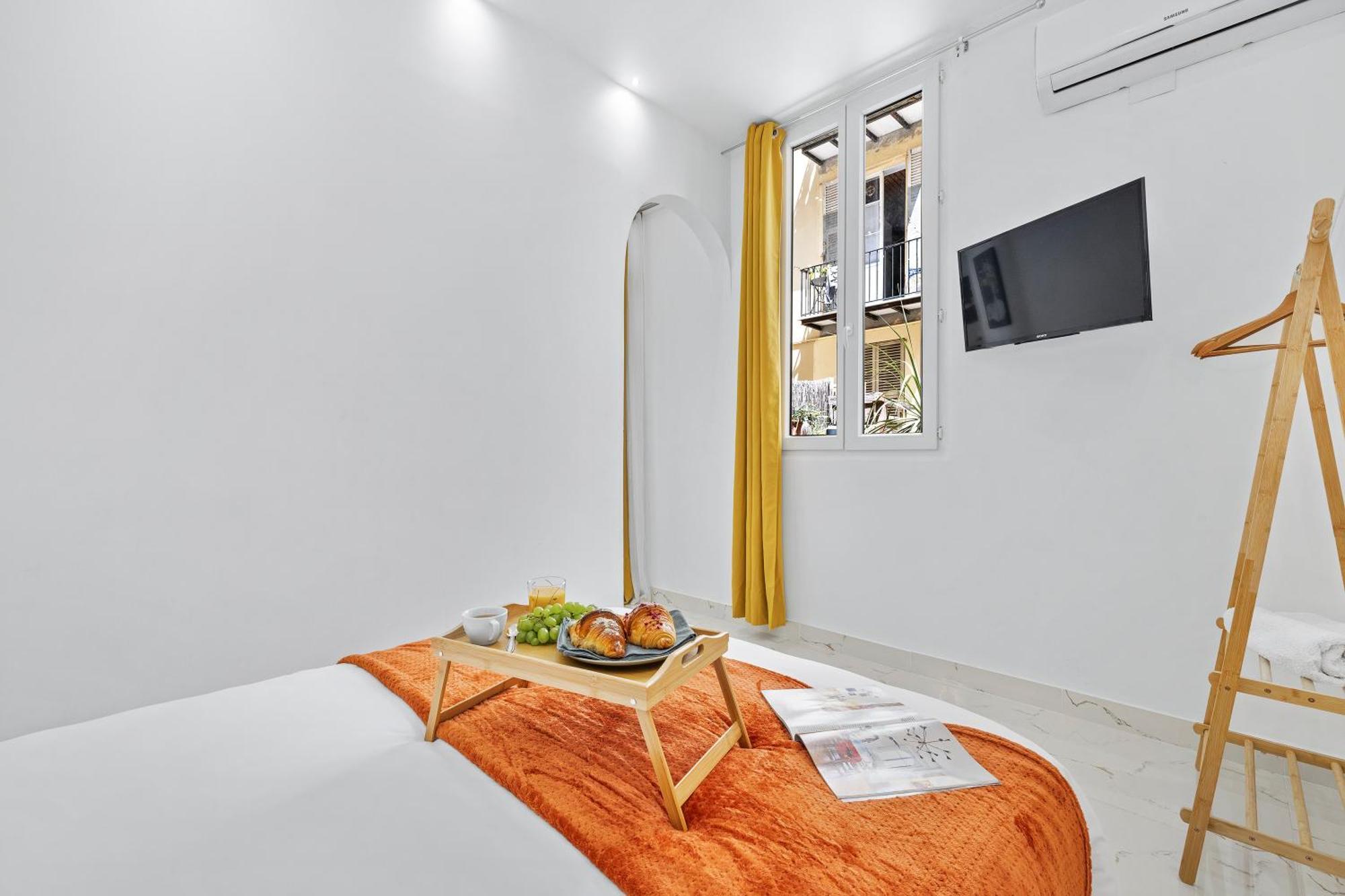 2 Rooms - Hyper Centre - Air-Conditioned - Terrace - Quiet - Tramway - Equipped Kitchen - Wifi 尼斯 外观 照片